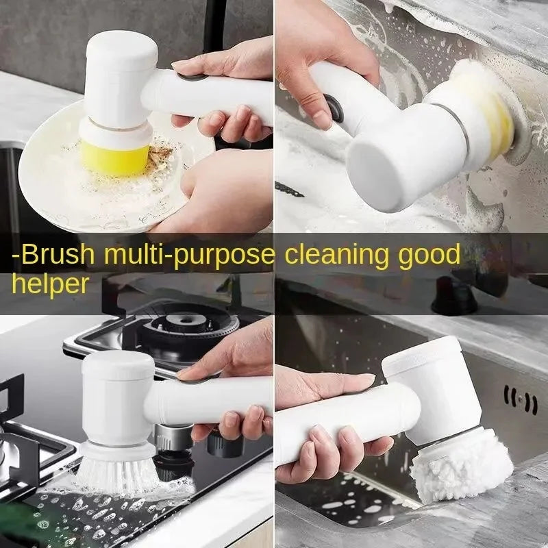 Power Spin Scrubber: 5-in-1 Electric Cleaning Brush for a Sparkling kitchen and bathroom