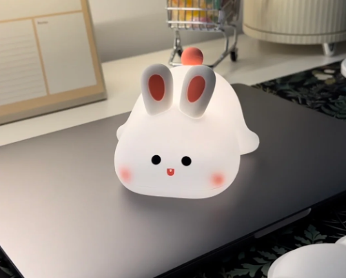 [New] Cuddle Bunny Touch Lamp - Rechargeable Kids Gift